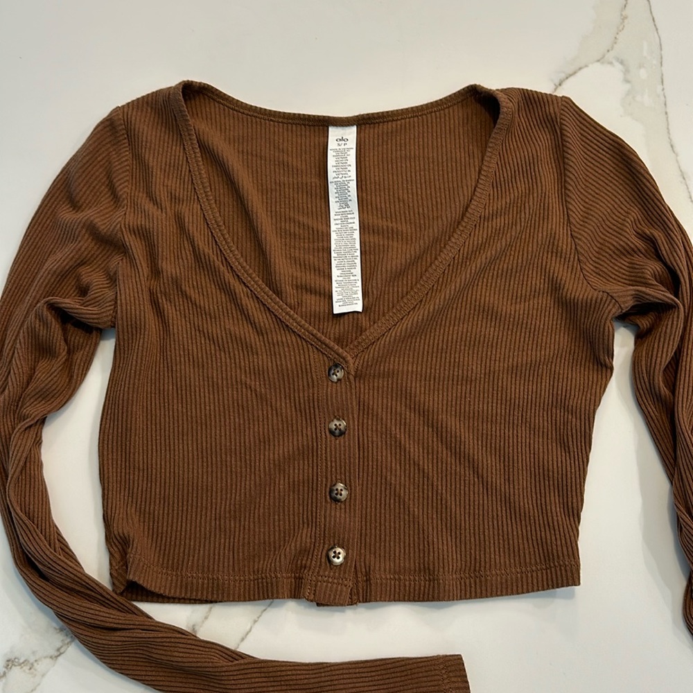 Alo Crop Sweater